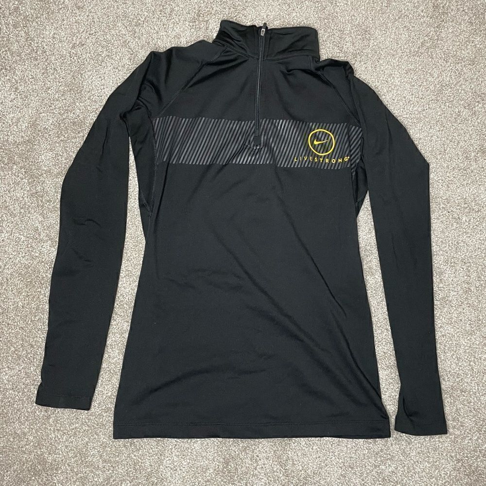 Nike Pro Combat Dri-Fit 3/4 Pull On Compression Top